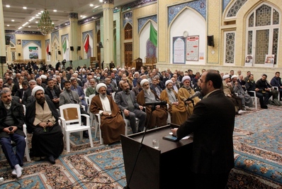 بزرگداشت سالگرد رحلت علامه مصباح یزدی در قزوین