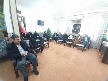 برگزاری جلسه هماهنگی برنامه اعتکاف در دفتر امام جمعه شهرستان چوار