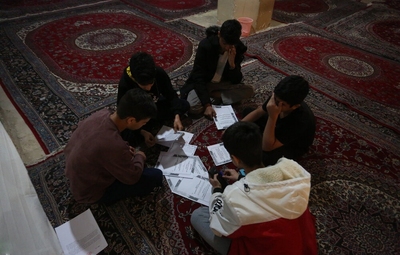 مراسم روحبخش و معنوی اعتکاف در مسجد جامع اصفهان‎