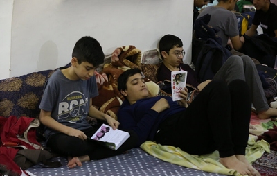 مراسم روحبخش و معنوی اعتکاف در مسجد جامع اصفهان‎