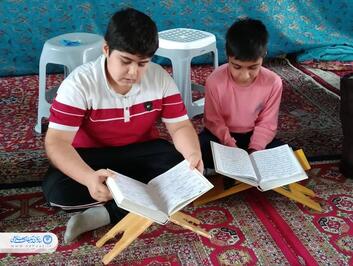اعتکاف دانش آموزی در گالیکش به پایان رسید