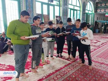 اعتکاف دانش آموزی در گالیکش به پایان رسید