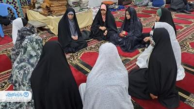 مراسم معنوی اعتکاف در گلستان برگزار شد