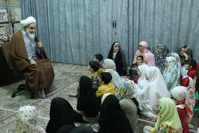 برگزاری مراسم معنوی اعتکاف در قزوین