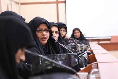 نشست مدیر کل تبلیغات اسلامی استان ایلام با مشاورین طرح امین در مدارس