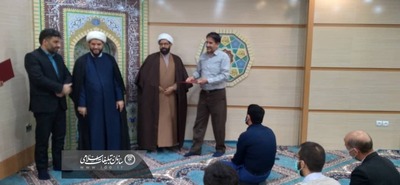 تقدیر از جانبازان اداره کل تبلیغات اسلامی استان ایلام