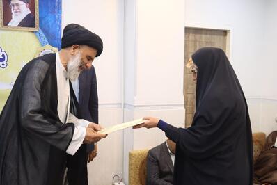 دیدار جامعه قرآنی خوزستان با نماینده ولی فقیه در خوزستان