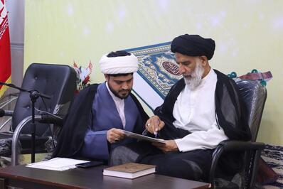 دیدار جامعه قرآنی خوزستان با نماینده ولی فقیه در خوزستان
