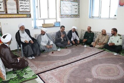 حضور مدیرکل تبلیغات اسلامی آذربایجان غربی در شهرستان چالدران