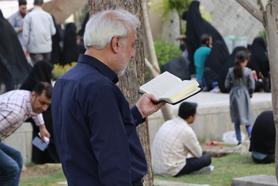 همزمان با سراسر کشور مراسم پر فیض دعای عرفه در گلستان شهدای اصفهان برگزار شد