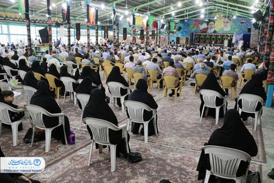 گردهمایی و همایش هیئات مذهبی در گلستان شهدای اصفهان