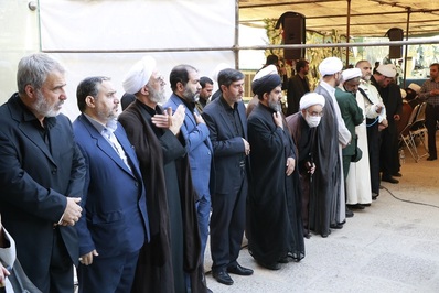 مراسم بزرگداشت ارتحال عالم ربانی حضرت آیت الله محمدعلی ناصری دولت آبادی در مسجد جامع اصفهان