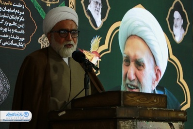مراسم چهلمین روز درگذشت آیت الله ناصری (رحمت الله علیه) در گلستان شهدای اصفهان برگزار شد.