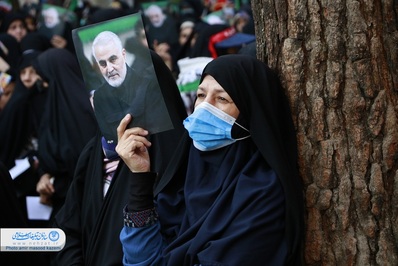 برپایی موکب شورای هیئات مذهبی امور بانوان و اداره کل تبلیغات اسلامی استان اصفهان