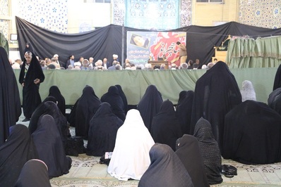 مراسم بزرگداشت شهدای حادثه تروریستی و غمبار حرم حضرت احمد بن موسی (ع) برگزار شد