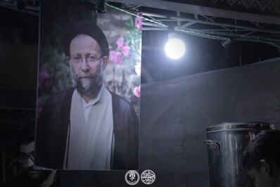 مراسم تشییع دو شهید گمنام در اجتماع «بصیرت فاطمی» اهواز برگزار شد