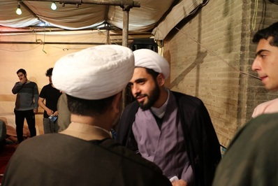استاندار و مدیر کل تبلیغات اسلامی استان اصفهان از مساجد دانش آموزی اعتکاف بازدید کردند