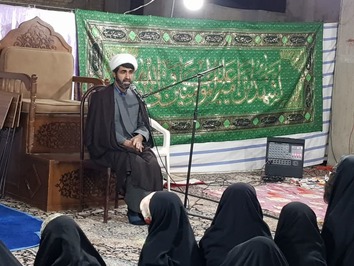 حال و هوای اعتکاف دختران در مسجدسلیمان