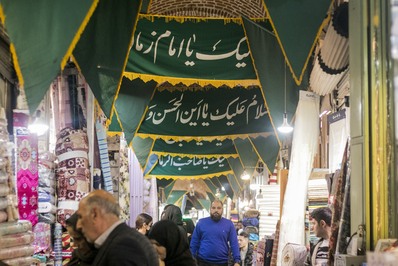 آذین بندی شهر تبریز به مناسبت نیمه شعبان