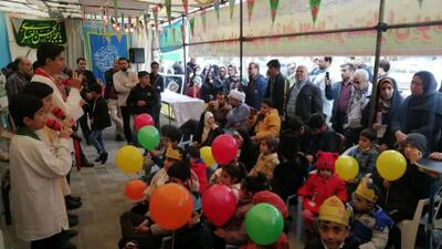 جنگ شادی و نشاط معنوی ویژه کودکان و نونهالان مهدوی برگزار شد