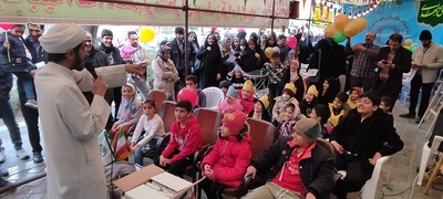 جنگ شادی و نشاط معنوی ویژه کودکان و نونهالان مهدوی برگزار شد