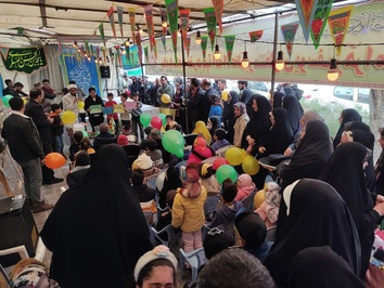 جنگ شادی و نشاط معنوی ویژه کودکان و نونهالان مهدوی برگزار شد