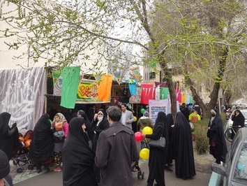 موکب پذیرایی از منتظران حضرت ولیعصر(عج) با عنوان لبخند کوثر برپاشد