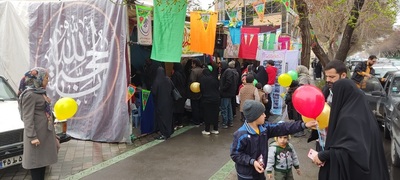 موکب پذیرایی از منتظران حضرت ولیعصر(عج) با عنوان لبخند کوثر برپاشد