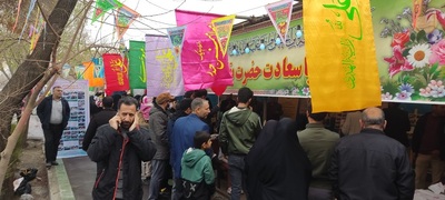 موکب پذیرایی از منتظران حضرت ولیعصر(عج) با عنوان لبخند کوثر برپاشد