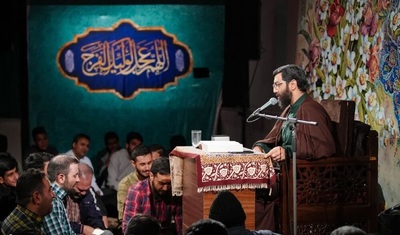 برگزاری مناجات شعبانیه هیئت فدائیان حسین اصفهان