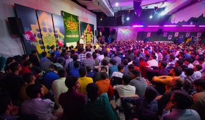جشن میلاد امام حسن (ع) در امامزاده شاه میرحمزه اصفهان