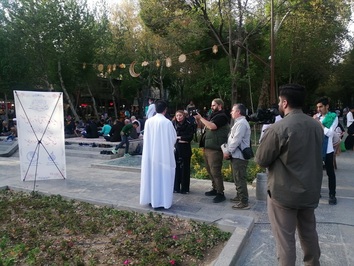 حضور خبرنگار و تصویر برداران شبکه المیادین لبنان