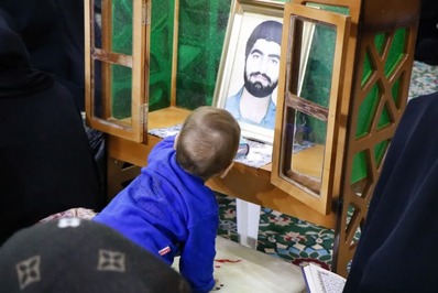 مراسم احیای دختران حاج قاسم در یادمان شهید علی هاشمی