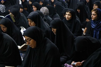 مراسم احیای دختران حاج قاسم در یادمان شهید علی هاشمی