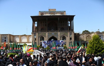 راهپیمایی حماسی مردم اصفهان در روز جهانی قدس