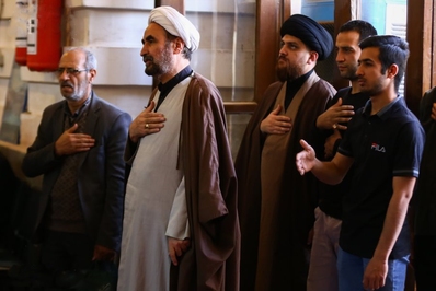 مراسم و قافله عزاداران امام جعفر صادق (ع) برگزار شد