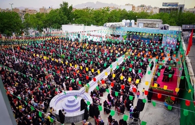 جشن روز دختر هیئت فدائیان حسین اصفهان