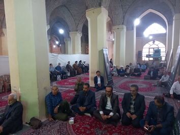 مراسم بزرگداشت مرحوم آیت‌الله مجلسی در مسجد جامع اصفهان