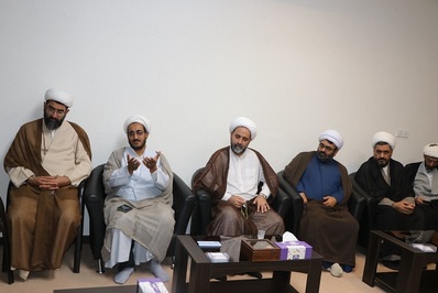 دیدار مدیران کل استان‌های تلفیقی سازمان تبلیغات اسلامی با امام جمعه بندرعباس