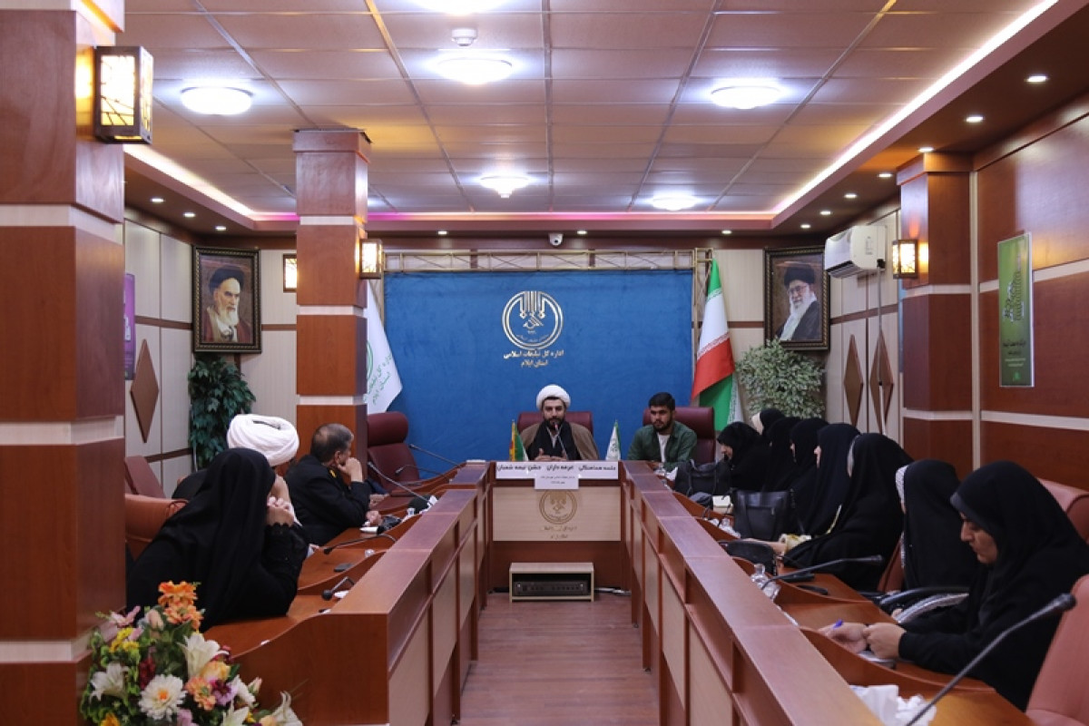 برگزاری جلسه هماهنگی غرفه داران جهت برگزاری جشن بزرگ نیمه شعبان