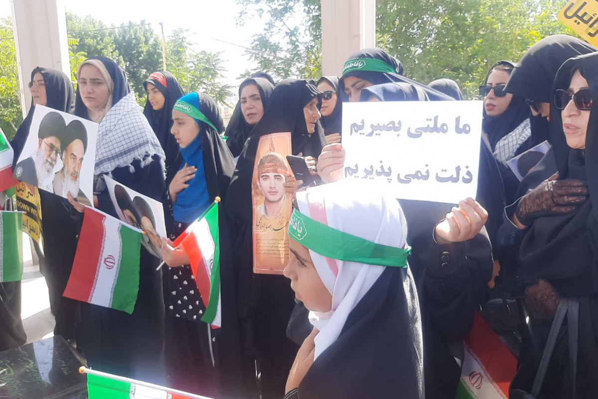 برگزاری اجتماع بزرگ زینبیون شهرستان بدره