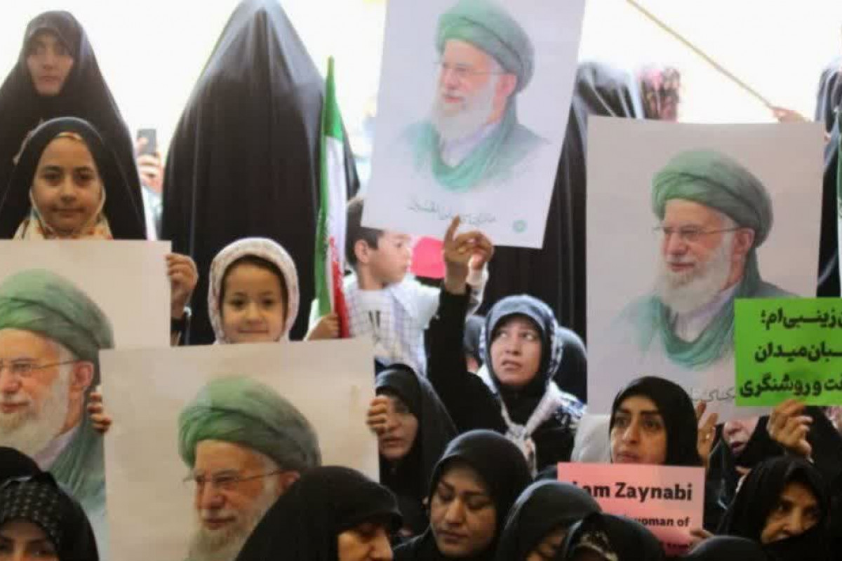 تجمع بانوان زینبی تبریز در محکومیت جنایات صهیونیست ها