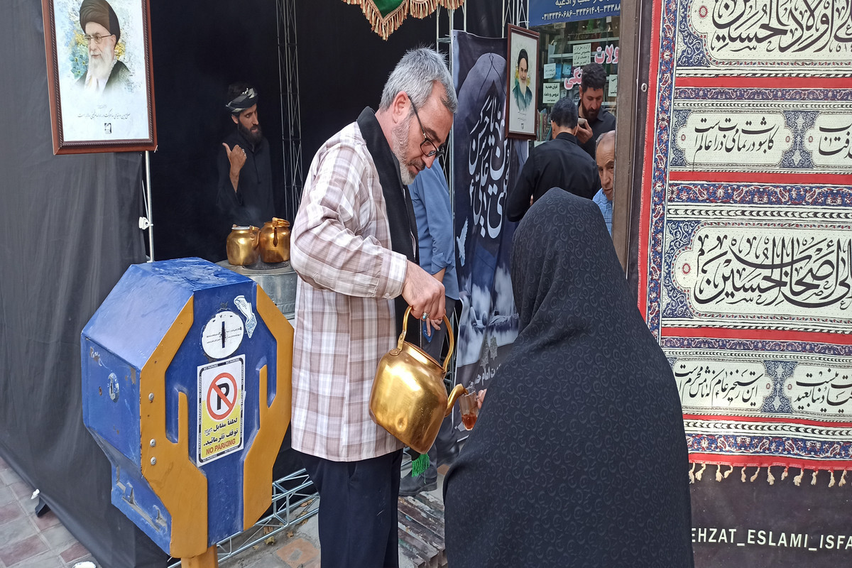مراسم روضه دهه آخر ماه صفر