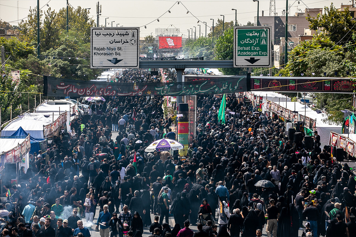 La ceremonia de los «Rezagados de Arbaín» en Irán