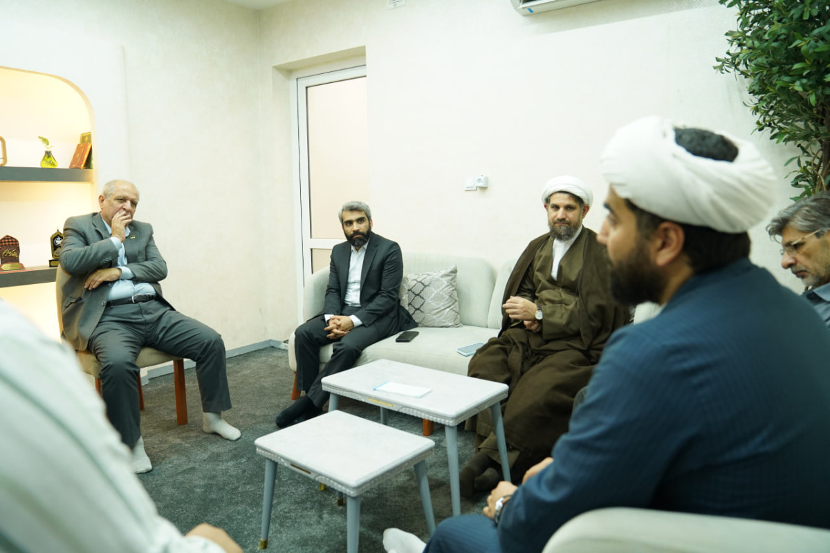 حضور رئیس دانشگاه شهید چمران اهواز در مرکز رسانه تبلیغات اسلامی خوزستان