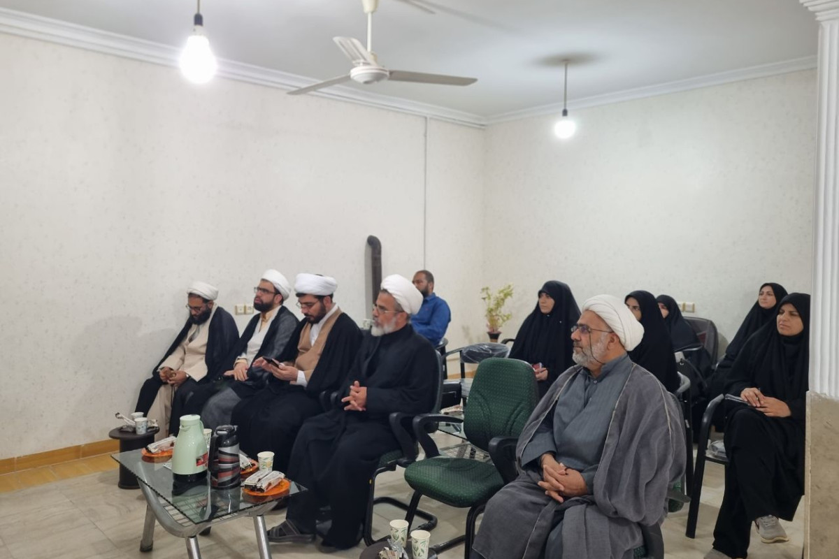 نشست توجیهی مربیان، پرده خوانی فاطمیه در شهرستان بدره
