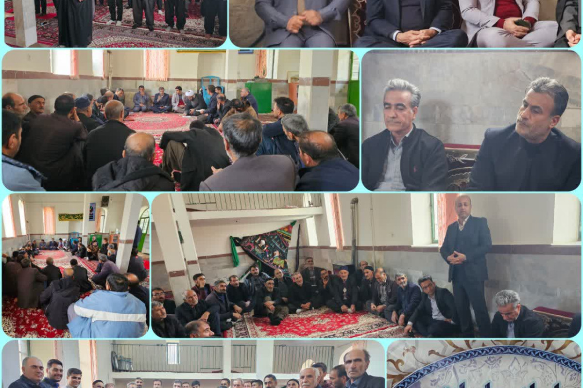 هیئت اندیشه ورز در روستای میخوران محمدآقا شهرستان سنقروکلیایی