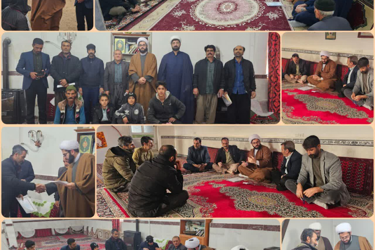دیدارهای مردمی حجت الاسلام فدایی مسلک رئیس اداره تبلیغات اسلامی شهرستان سنقروکلیایی