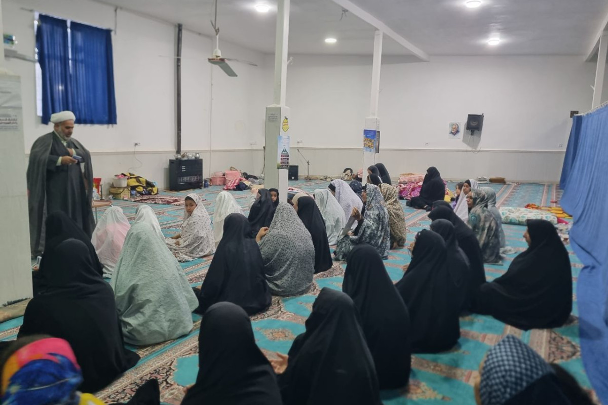تجلی آیات منتخب نهضت زندگی با آیه ها در اعتکاف شهرستان بدره