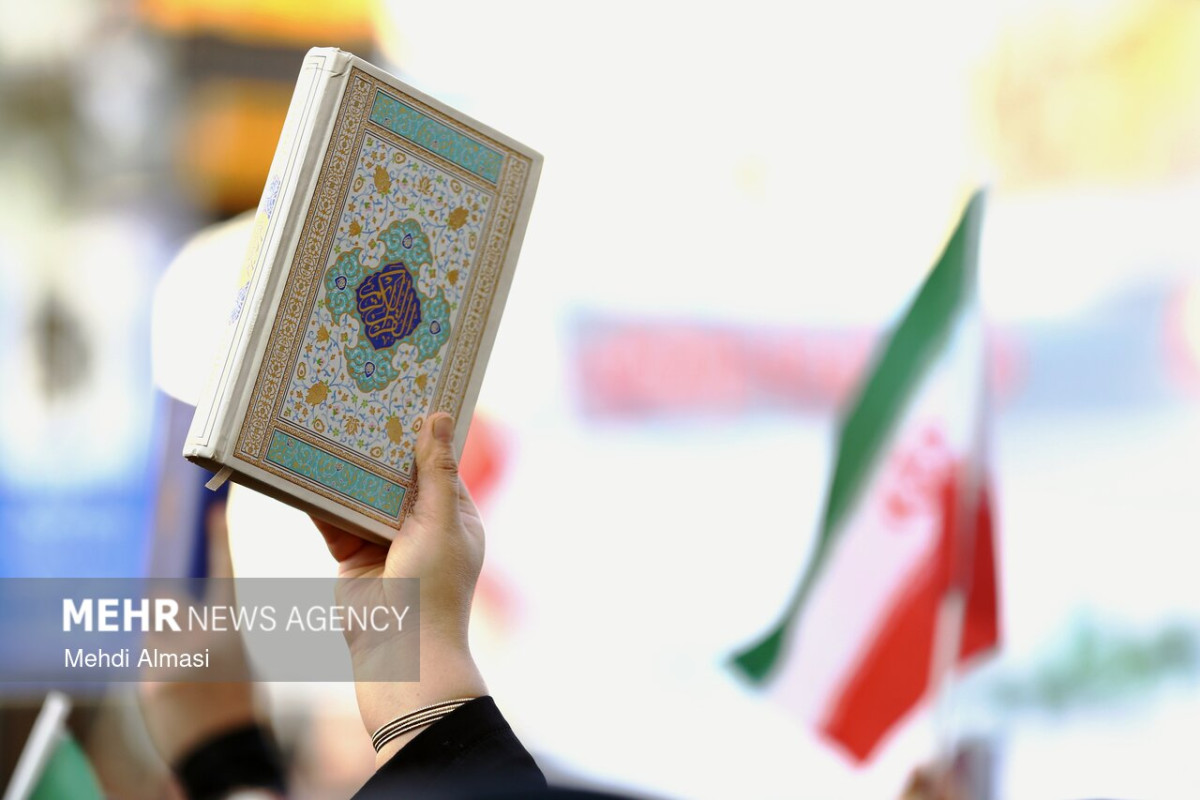 خیزش زنجانی ها در محکومیت اقدامات اغتشاشگران